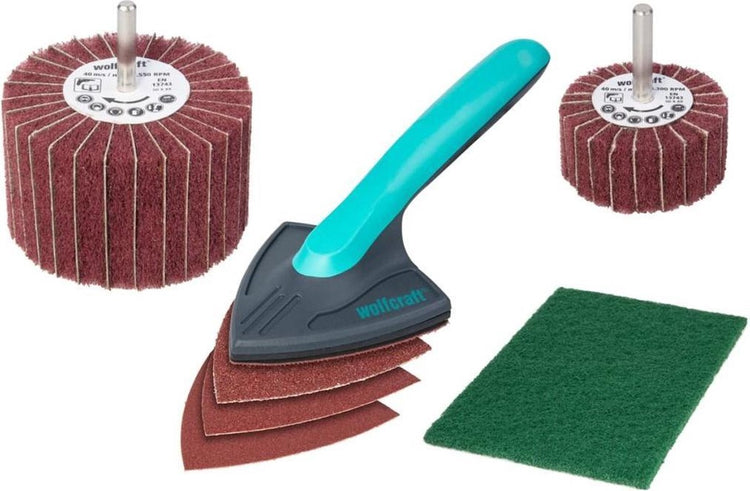Wolfcraft - set de menuiserie 7 pièces - pour rénovation de meubles en bois - 5642000
