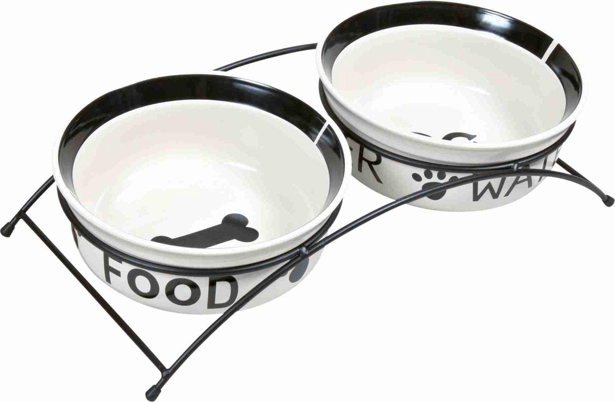 Trixie bols à nourriture manger sur pieds 20 cm 3,2 l 24642