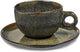 Surface by Sergio Herman Serax tasses à cappuccino avec soucoupe - gris indi - 4 pièces