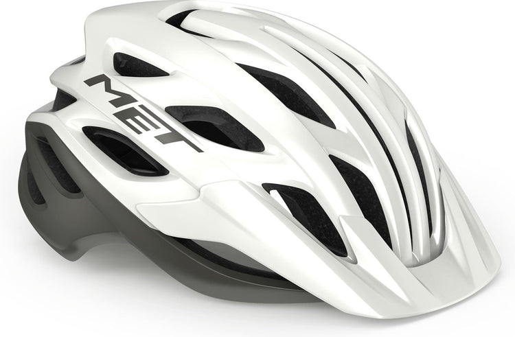 Avec Veelo mips casque de vélo hommes femmes - casque de vélo VTT adultes - vélo électrique - vélo de ville - taille m (56-58cm) - blanc gris mat (blanc)