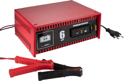 Chargeur de batterie Absaar 12v 6a - pour batteries au plomb et batteries AGM - 15-60 ah