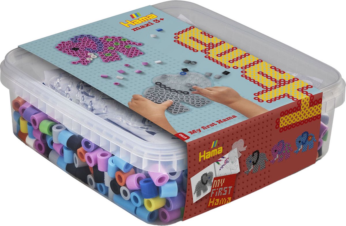 Hama Ironing perle Set Maxi dans la boîte Elephant