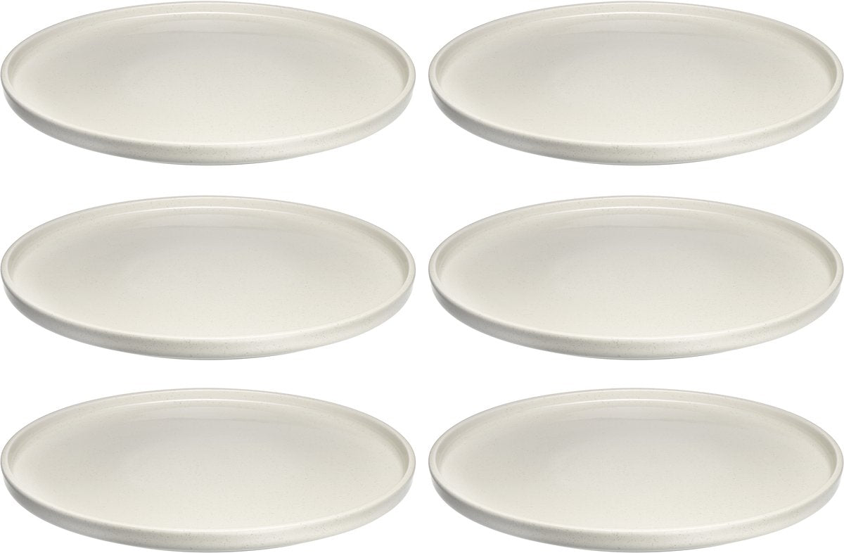Assiette Leonardo Roma 27cm crème - set 6