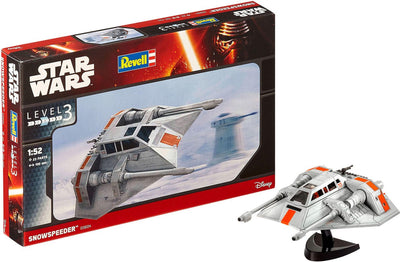 Maquette Revell - Voyage dans l'espace - Star Wars Snowspeeder 1:52 - 23 pièces.