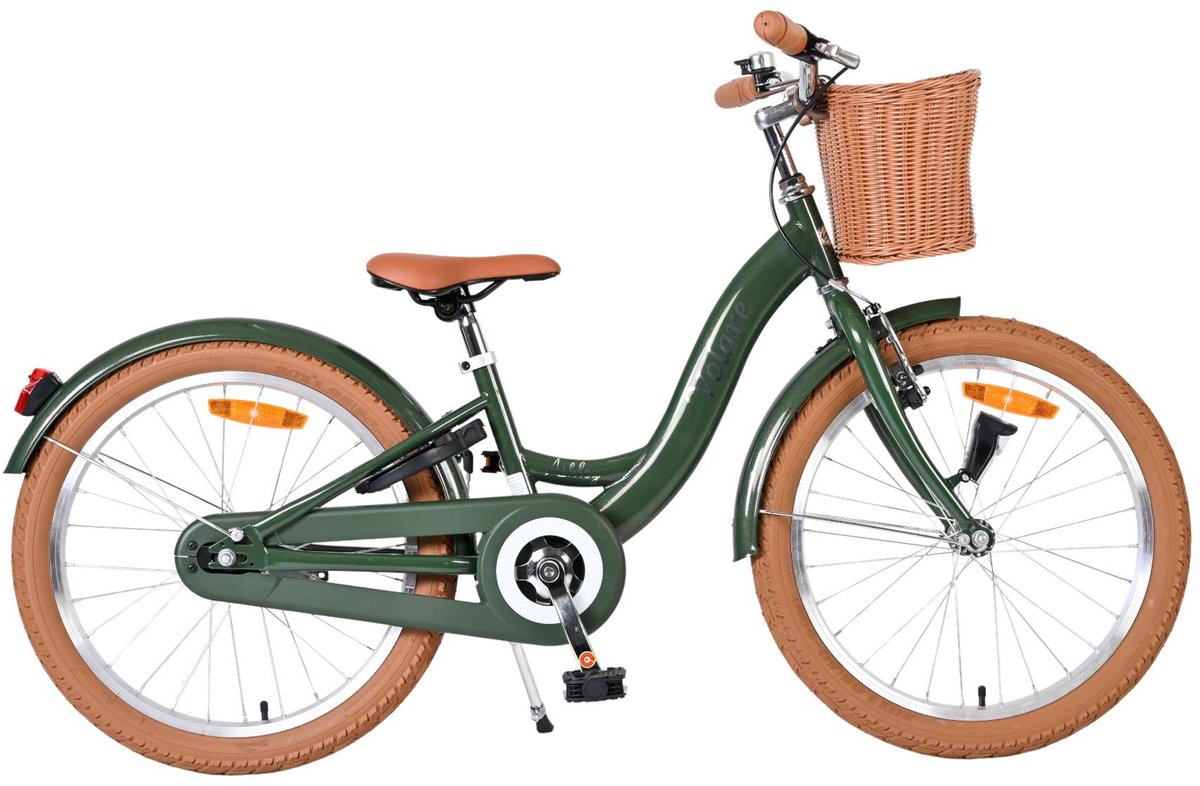 Vélo enfant Volare Ashley - filles - 20 pouces - vert
