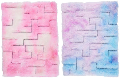 Eddy Toys Labyrinthe moelleux - 58820 - Labyrinthe moelleux avec couche extérieure douce - Jeu de labyrinthe compact - jouet - 33x24 cm - 1 couleur aléatoire