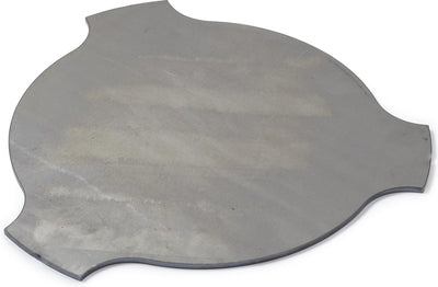 Plaque à pâtisserie Yakiniku teppanyaki - moyenne - shichirin ronde - diamètre 29 cm - acier inoxydable extra résistant - technique de cuisson japonaise - accessoire shichirin