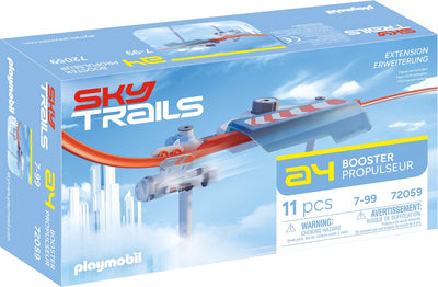 Playmobil Sky Trails Booster - accélérateur de puissance avec fonction catapulte - plus d'action sur la piste - pour les pistes Sky Trails - à partir de 7 ans - 72059