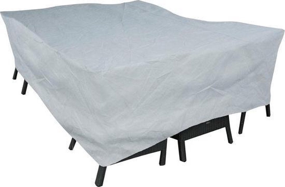 Housse Eurotrail pour groupe de sièges rectangulaire polyester 250*210*80cm - gris