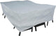 Housse Eurotrail pour groupe de sièges rectangulaire polyester 250*210*80cm - gris