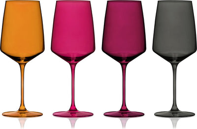 Verre à vin Viski Reserve Nouveau - Cristal - 650ml - 4 pièces - Coucher de soleil