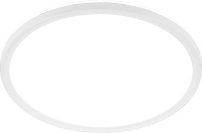 Briloner slim - plafonnier - rond - plafonnier LED - avec rétroéclairage - 22w - ø42cm - blanc