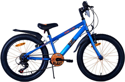 Nerf Children's Bike Boys 20 pouces Satin Bleu 6 Vitesse
