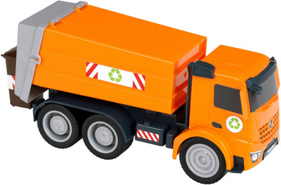 Klein Toys Mercedes-Benz Arocs - camion poubelle - orange - échelle 1:24 - jouet
