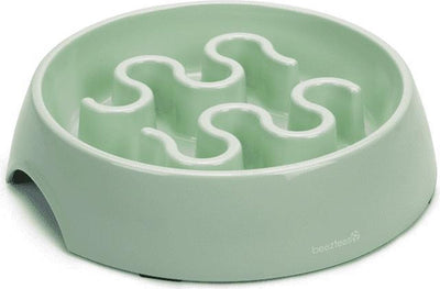 Beeztees mélamine calmo - gamelle anti-gobble - gamelle pour chien - chien à alimentation lente - 1l