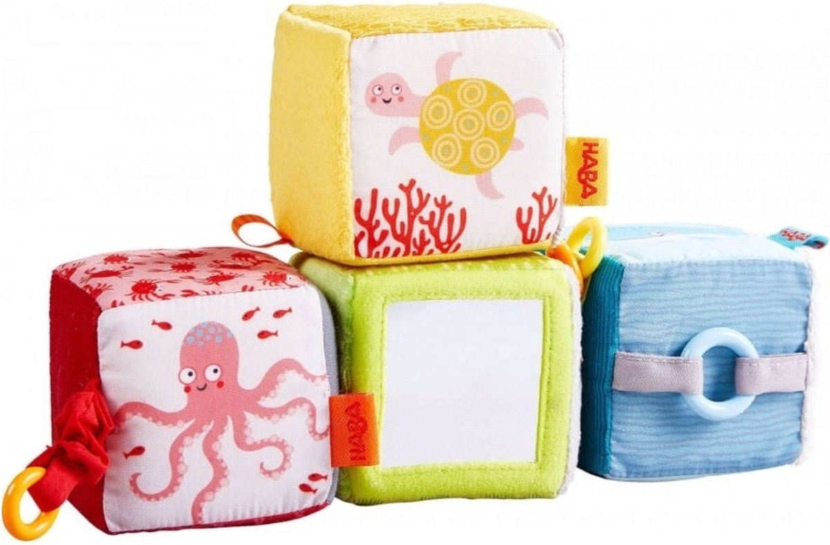 Haba blocs souples monde marin junior polyester 4 pièces