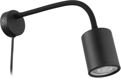 Spot en saillie Eglo portella - gu10 - acier - noir
