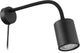 Spot en saillie Eglo portella - gu10 - acier - noir