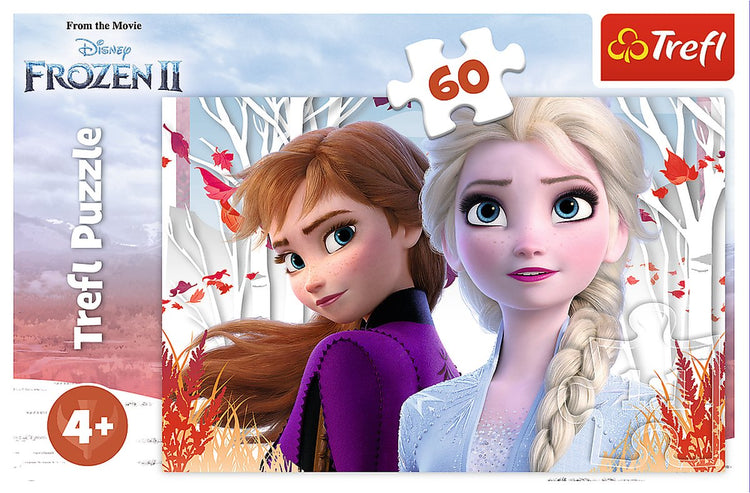 Puzzle Trefl La Reine des Neiges 2 : 60 pièces
