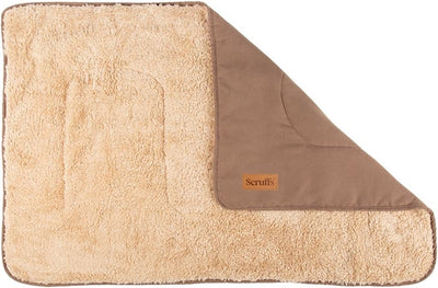 Scruffs cosy - couverture douce pour chien - utilisable des deux côtés avec doublure intérieure merveilleusement douce - 110 x 75 cm - marron caramel