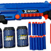 Shooter x revolt - avec 12 flèches souples et 3 canettes