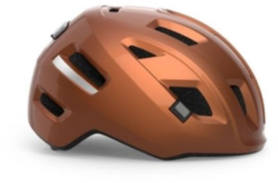 Avec casque de vélo e-mob hommes femmes – casque de vélo e bike adultes – taille m (56-58cm) – cuivre