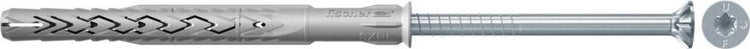 Fischer sxrl 10 x 100 t chevilles pour cadre de construction - t40 - vis à tête fraisée - acier galvanisé (50 pcs)