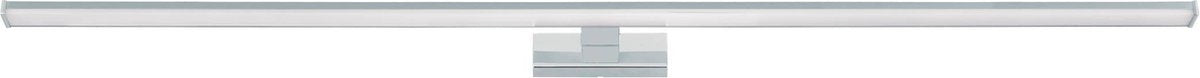 Lampe miroir Eglo pandalla 1 - LED - 120 cm - blanc argenté - salle de bain