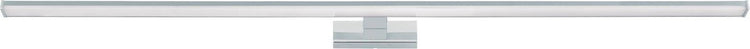 Lampe miroir Eglo pandalla 1 - LED - 120 cm - blanc argenté - salle de bain