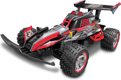 Nikko RC 10221 Vaporizr XT, voiture télécommandée, véhicule tout-terrain jusqu'à 15 km h, batterie lifepo4, pour enfants à partir de 6 ans adultes, env. 30 cm, gris
