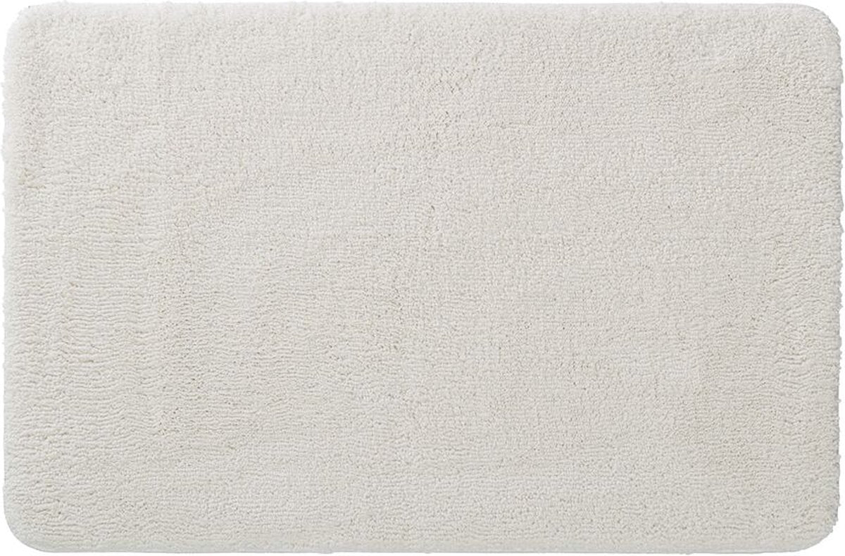 Sealskin cosima - tapis de bain 60x90 cm - 100% polyester recyclé - blanc cassé