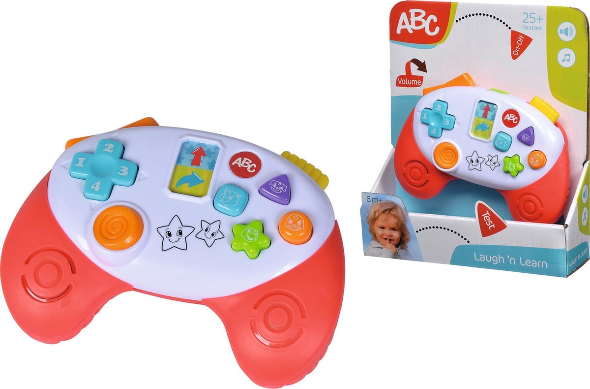 Simba abc - manette de jeu - 0 à 36 mois - tablette jouet