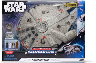 Jazwares Star Wars présente un véhicule avec figurine Faucon Millenium 23 cm