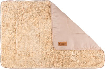 Scruffs cosy - couverture douce pour chien - utilisable des deux côtés avec doublure intérieure merveilleusement douce - 110 x 75 cm - sable du désert