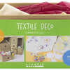 Creativ company my craft station décoration textile, diverses couleurs, 1 boîte