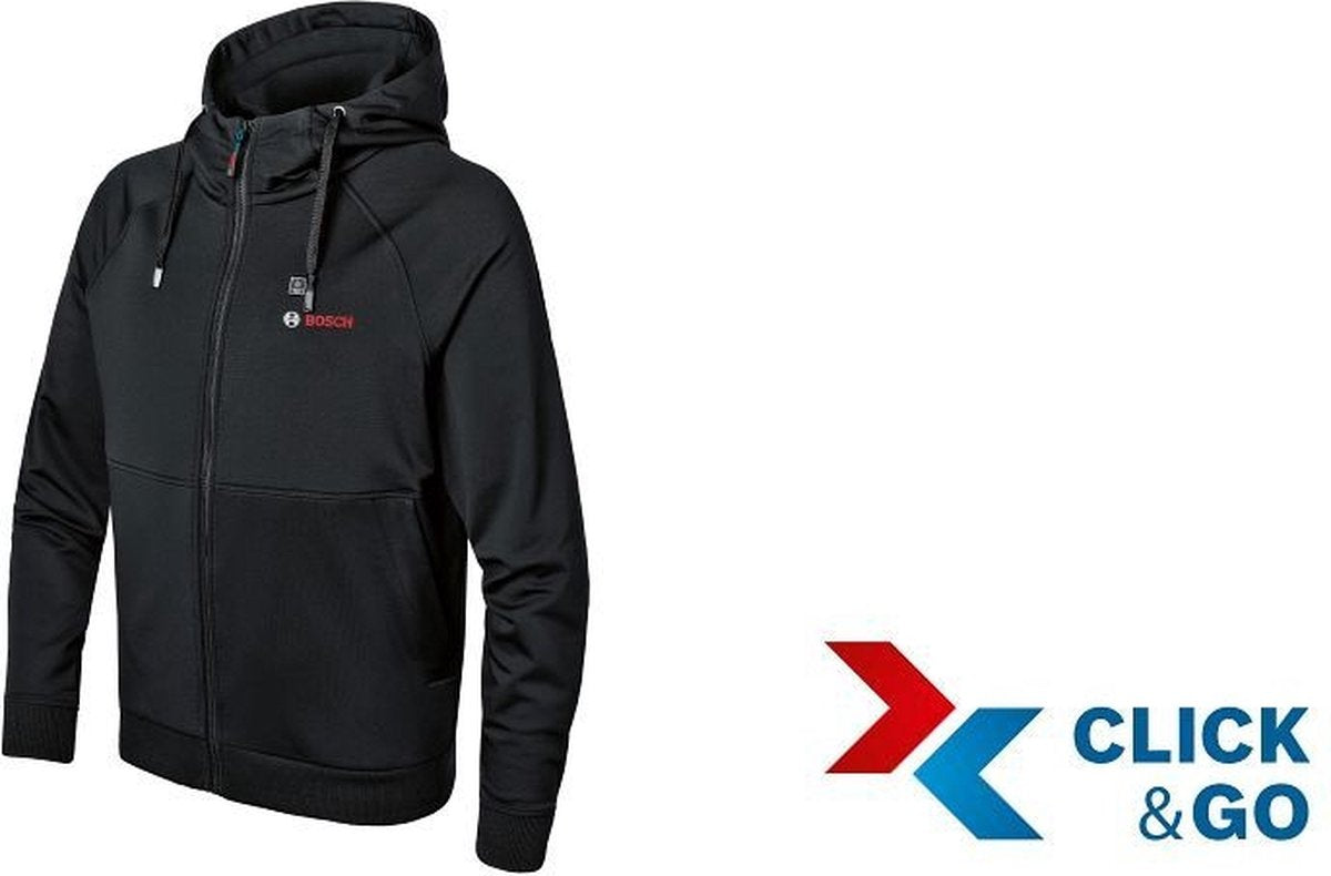 Bosch - sweat à capuche chauffant - taille s - ghh 12 + 18v