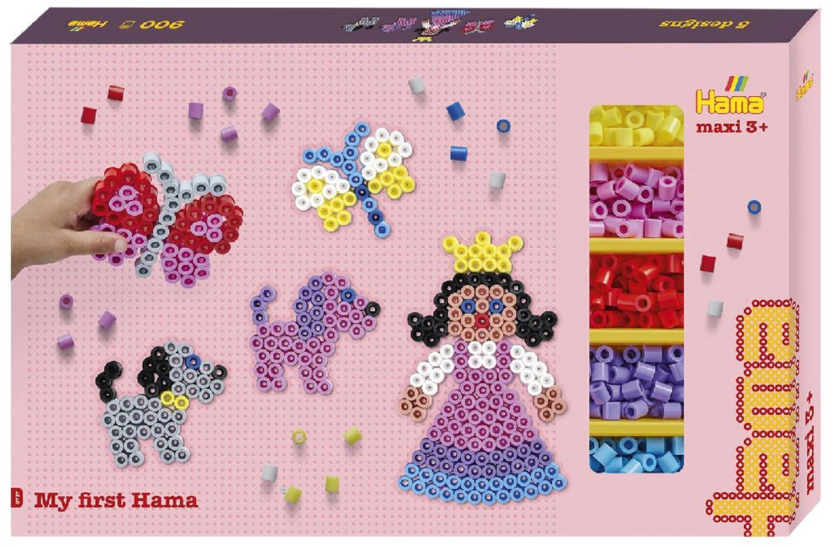 HAMA MAXI STRING perles ma première boîte-cadeau HAMA 900 PAPS