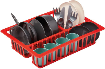 Ecoiffier 100% de lave-vaisselle du chef avec casseroles et vaisselle,