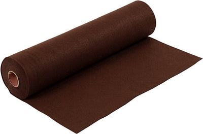 Feutre de loisir Creativ company, l: 45 cm, épaisseur 1,5-2 mm, 180-200 g, marron, 5 m 1 rouleau