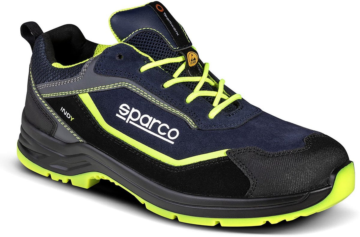 Sparco chaussures de travail s3s - indy baltimora - bleu marine — 42