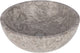 Lavabo Differnz boomer - 21x12cm - rond - marbre - gris