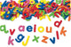 Colorations auto-alphabet en mousse d'auto-adhésif, ensemble de 380