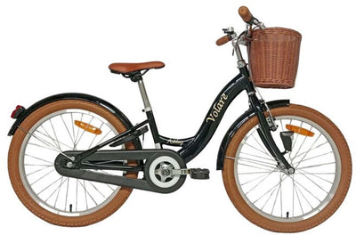 Vélo pour enfants Volare Ashley - filles - 24 pouces - noir