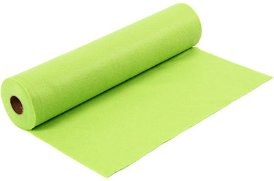 Feutre de loisir Creativ company, l: 45 cm, épaisseur 1,5-2 mm, 180-200 g, vert clair, 5 m 1 rouleau