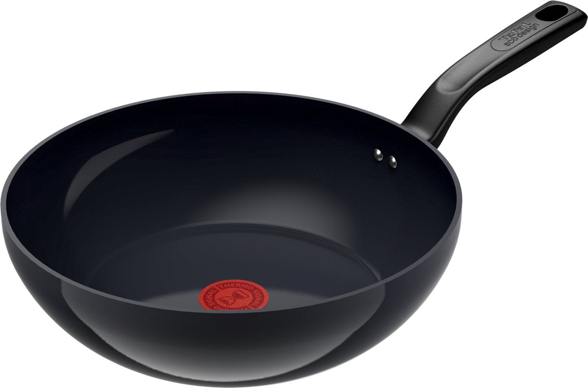Tefal C47619 Changer le wok en céramique noir 28 cm noir