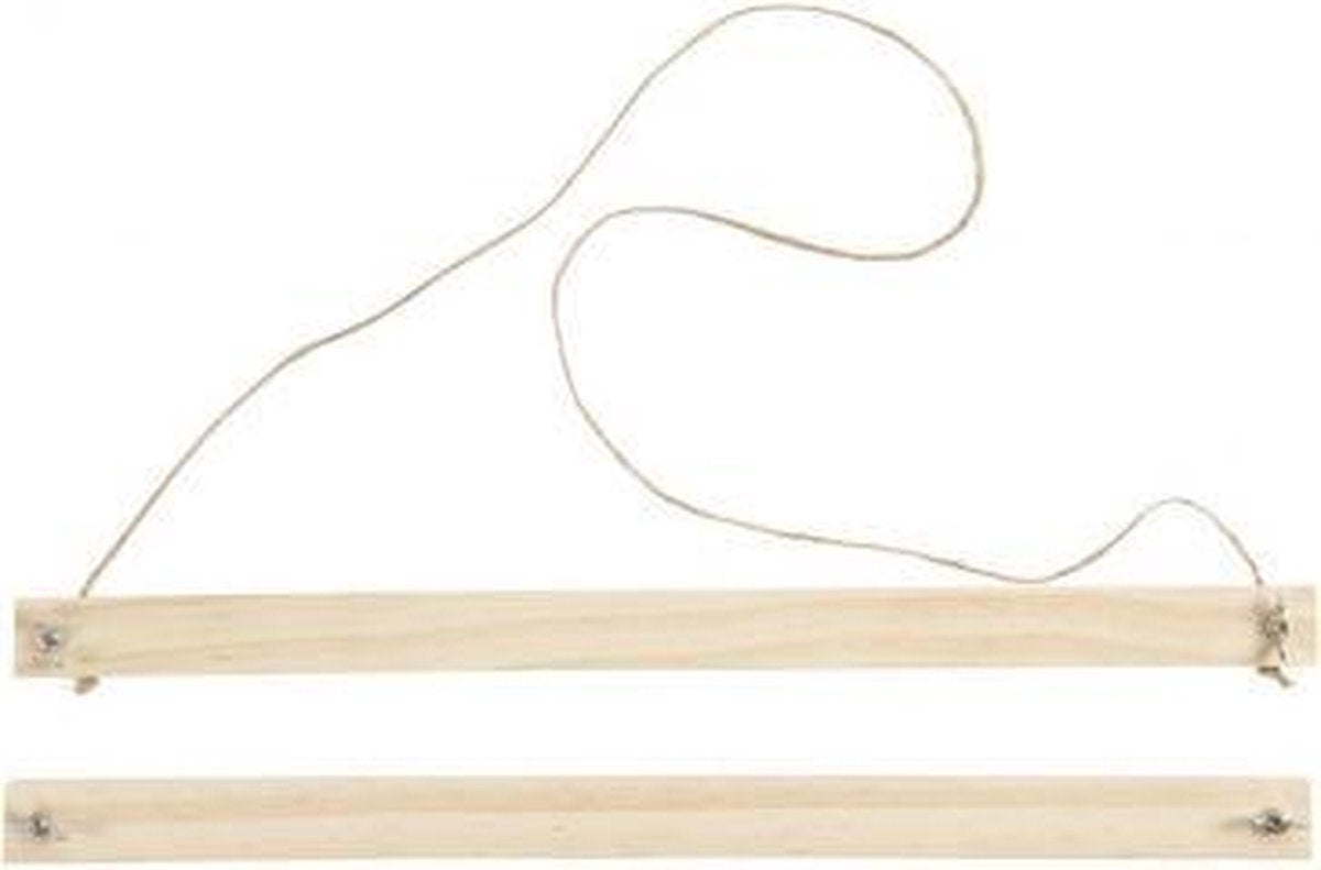 Creativ Company Ensemble de pendentif d'affiches en bois
