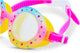 Bling2o lunettes de natation enfants - bourgeon - lunettes de plongée - anti-buée - protection UV - rose