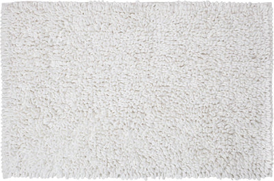 Tapis de bain Sealskin twist 60x90 cm - microfibre - blanc