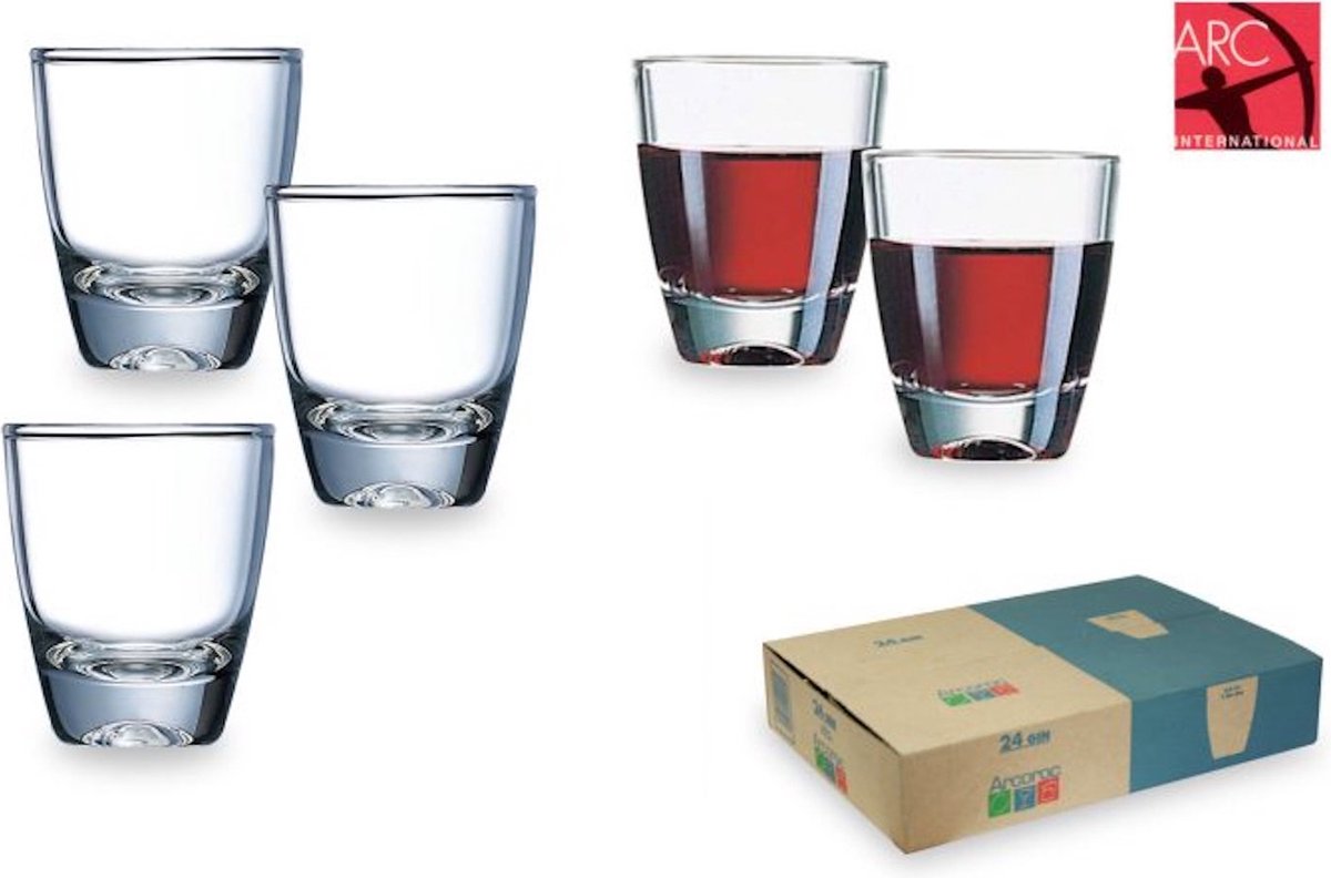 Verre à shot à gin Arcoroc 3,5cl set24