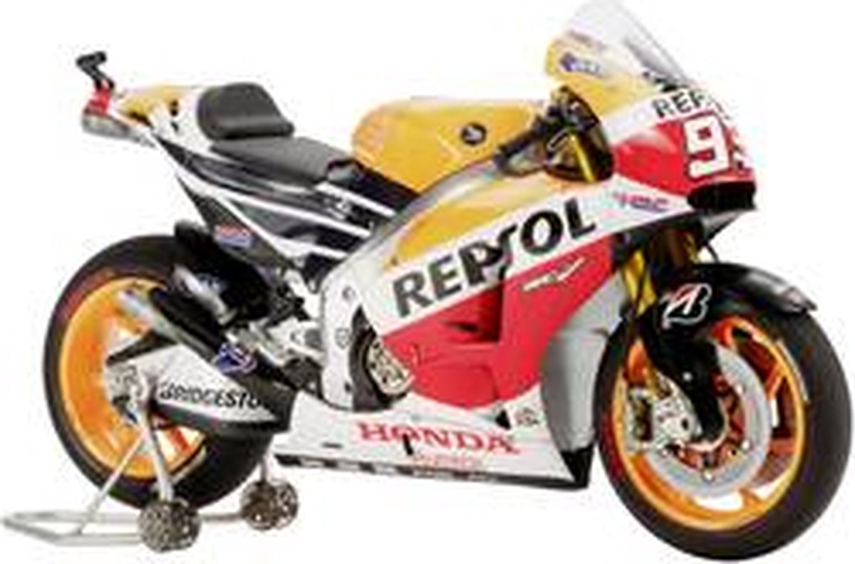 Tamiya modèle kit voiture - 14130 repsol honda rc213v #039 plastique - 1:12 - modélisme